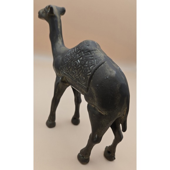 Vintage Brass Camel Heavy Figurine - Picture 5 of 9